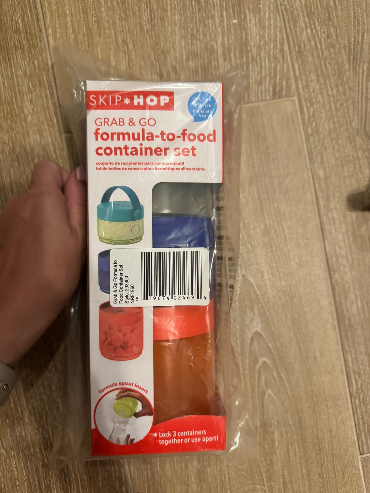 Skip Hop grab & go food storage tower, Ophalen, Nieuw, Bewaarbakje, Overige merken