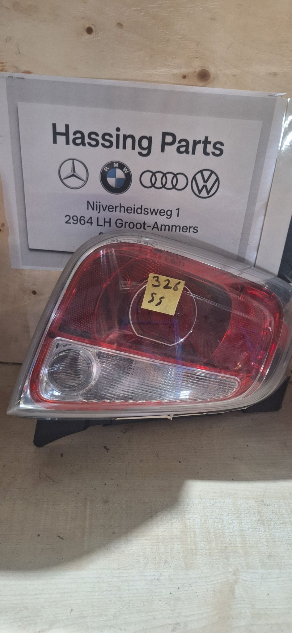 Fiat 500 Achter-/achterlichten 05182419AF 00HTC401101 081513, Autos : Pièces & Accessoires, -, Utilisé, -, -