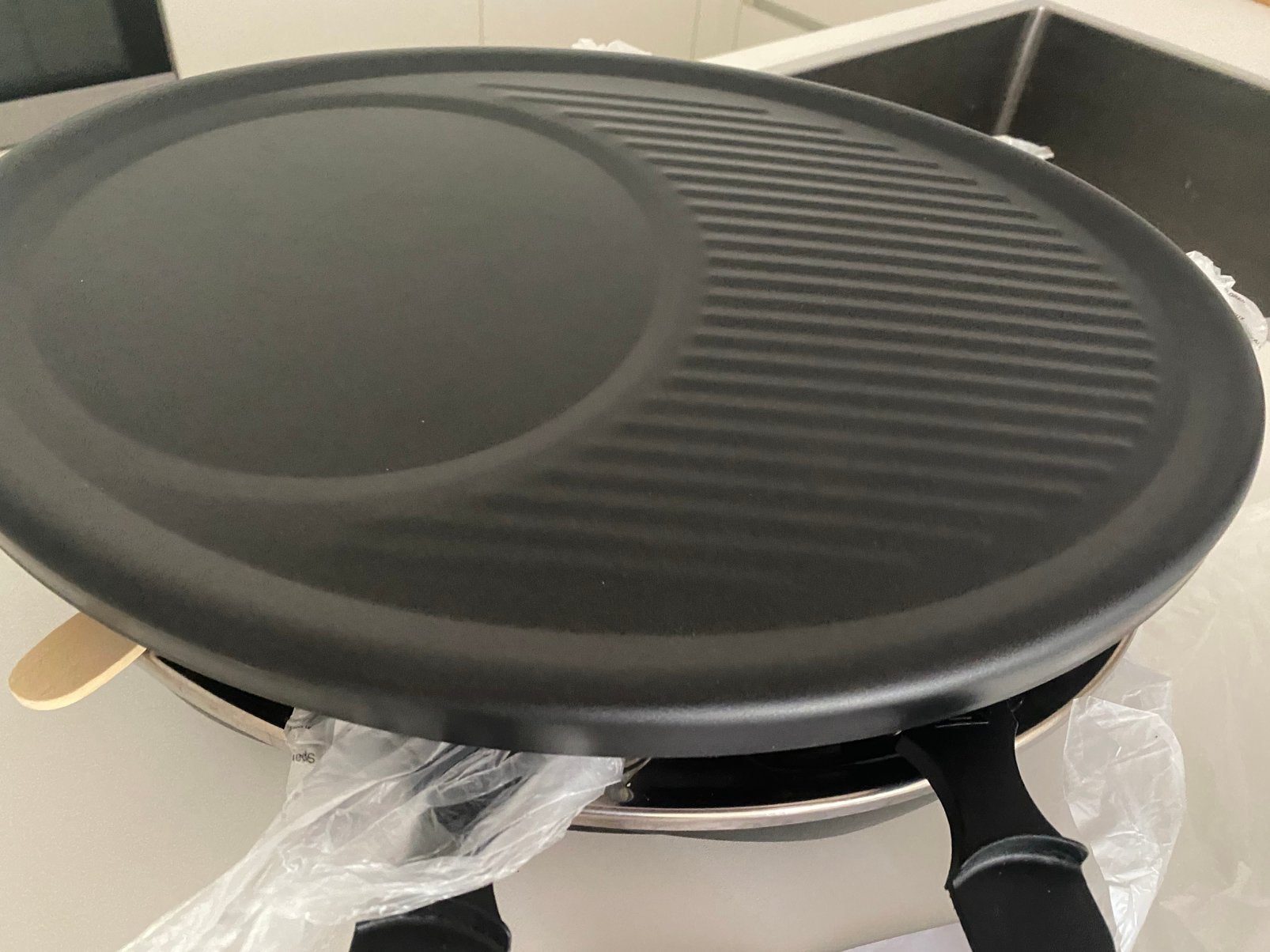 Set gourmet/raclette, neuf, Electroménager, Appareils à gourmet, Neuf, Enlèvement ou Envoi