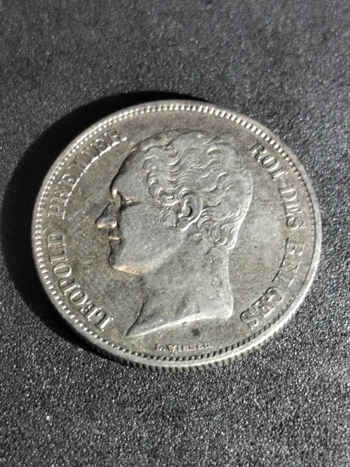 2 1/2 FR 1849 klein hoofd Leopold 1, Postzegels en Munten, Munten | België, Ophalen of Verzenden
