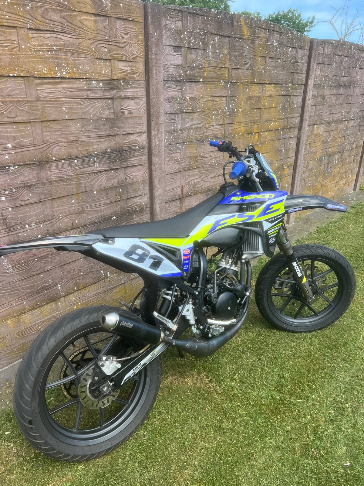 Sherco SM Factory 50cc, Fietsen en Brommers, Gebruikt, 49 cc, Ophalen, Overige merken