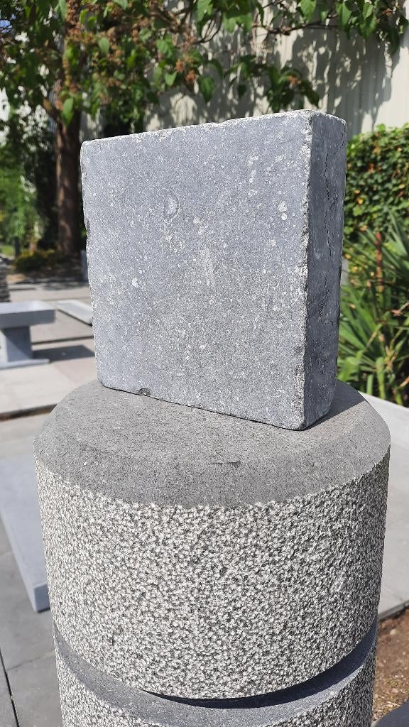 Les plus beaux pavés belges pour votre terrasse! 18x18x5 cm, Ophalen, Overige typen, Nieuw, Natuursteen