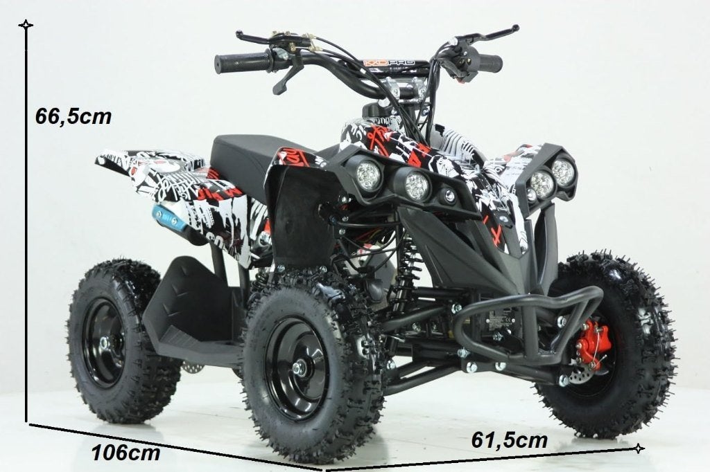 quad/atv 49cc electrische start M3 vanaf ca 3 jaar, Enlèvement ou Envoi, Neuf