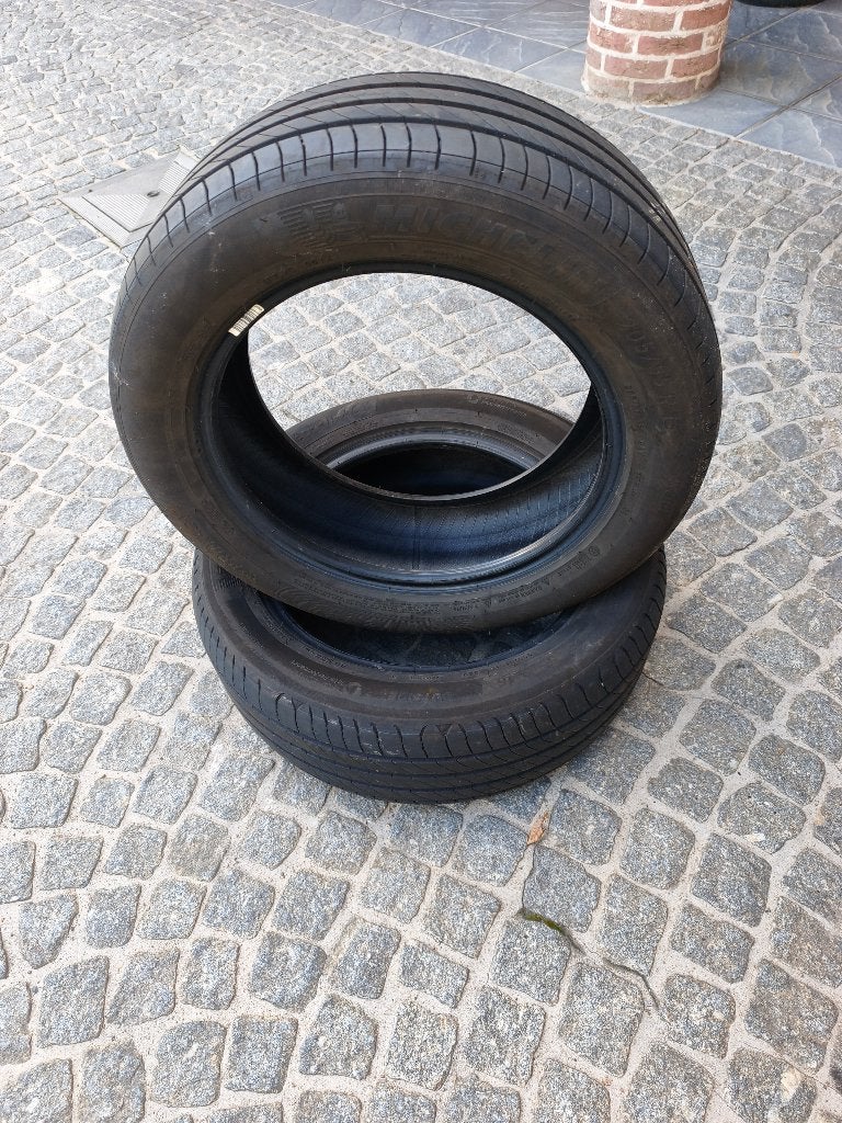 2 X Michelin 205 55 r16, Auto-onderdelen, Banden en Velgen, Ophalen, Gebruikt, 16 inch, 205 mm