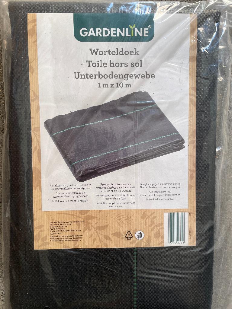 Gardenline worteldoek 4x, Enlèvement ou Envoi, Neuf, Répression des mauvaises herbes