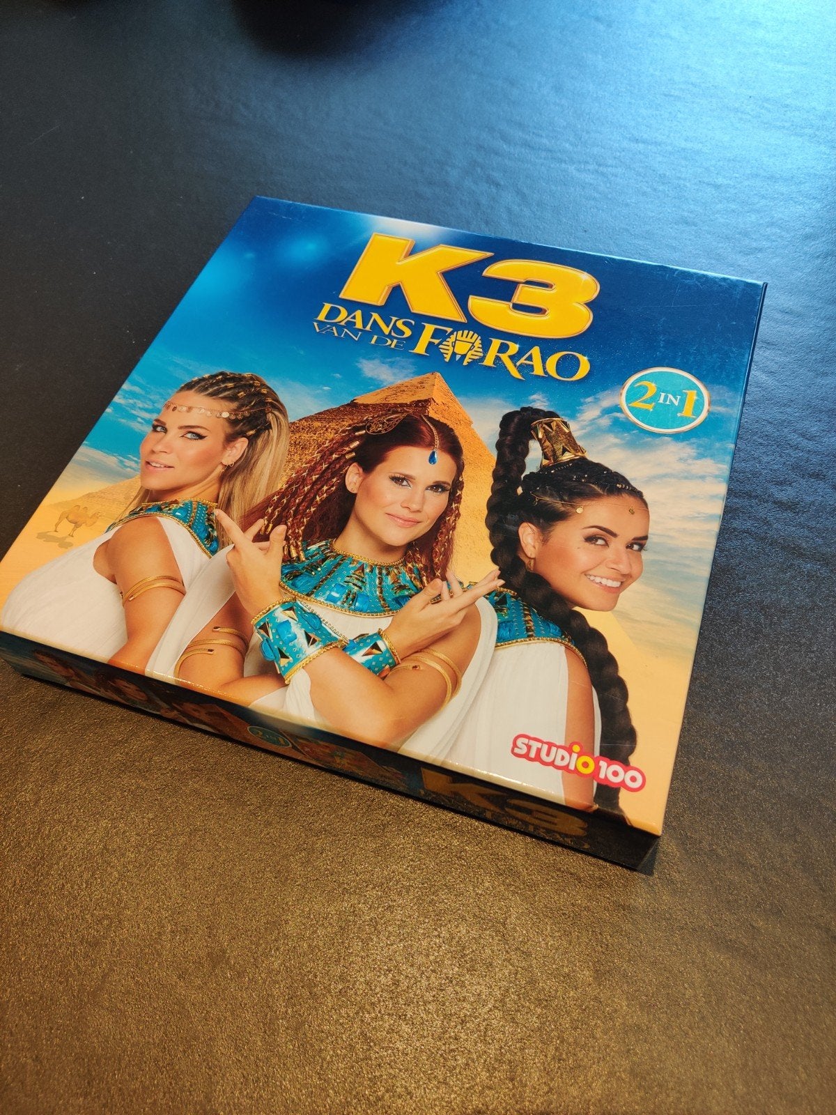 K3 - Dans van de farao (2 spellen), Een of twee spelers, Ophalen of Verzenden, Zo goed als nieuw, Studio 100