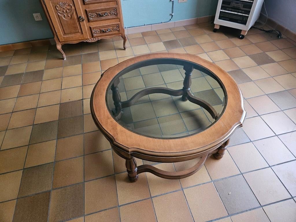 Table basse pour salon, sale d'attente, etc.., Maison & Meubles, Moins de 50 cm, Rond, Enlèvement, Utilisé