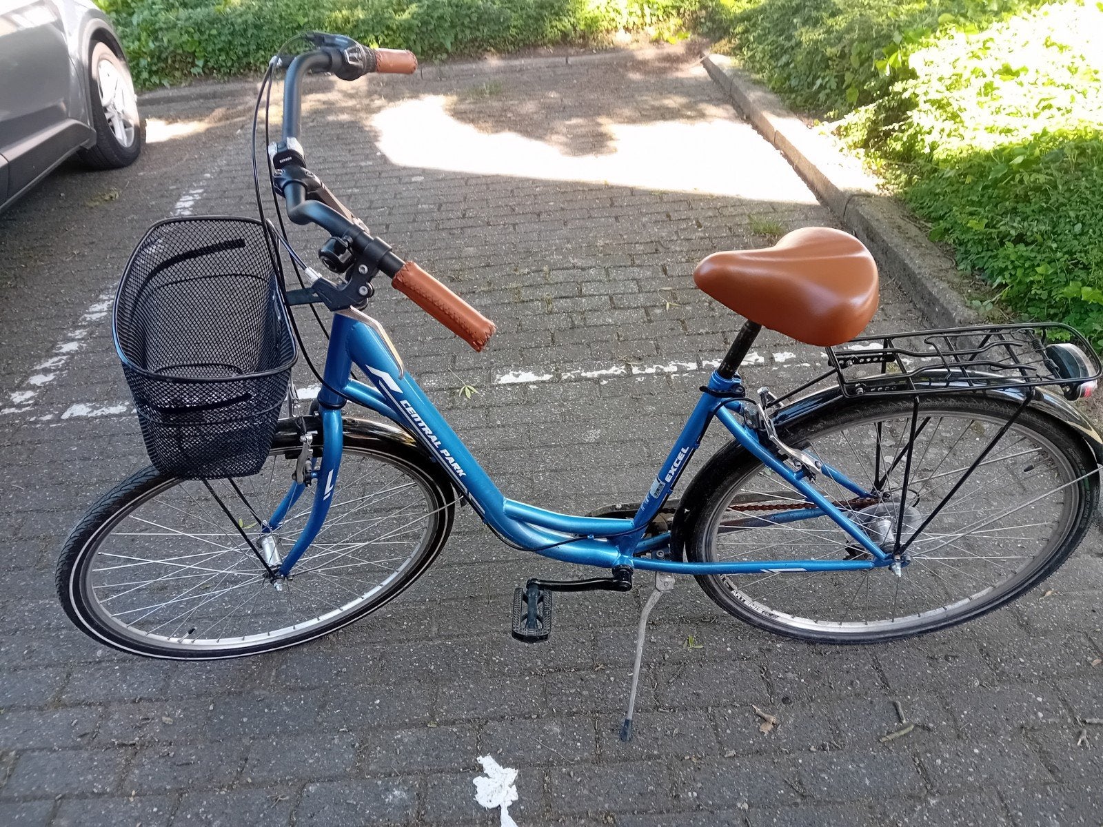 Dames fiets, Ophalen
