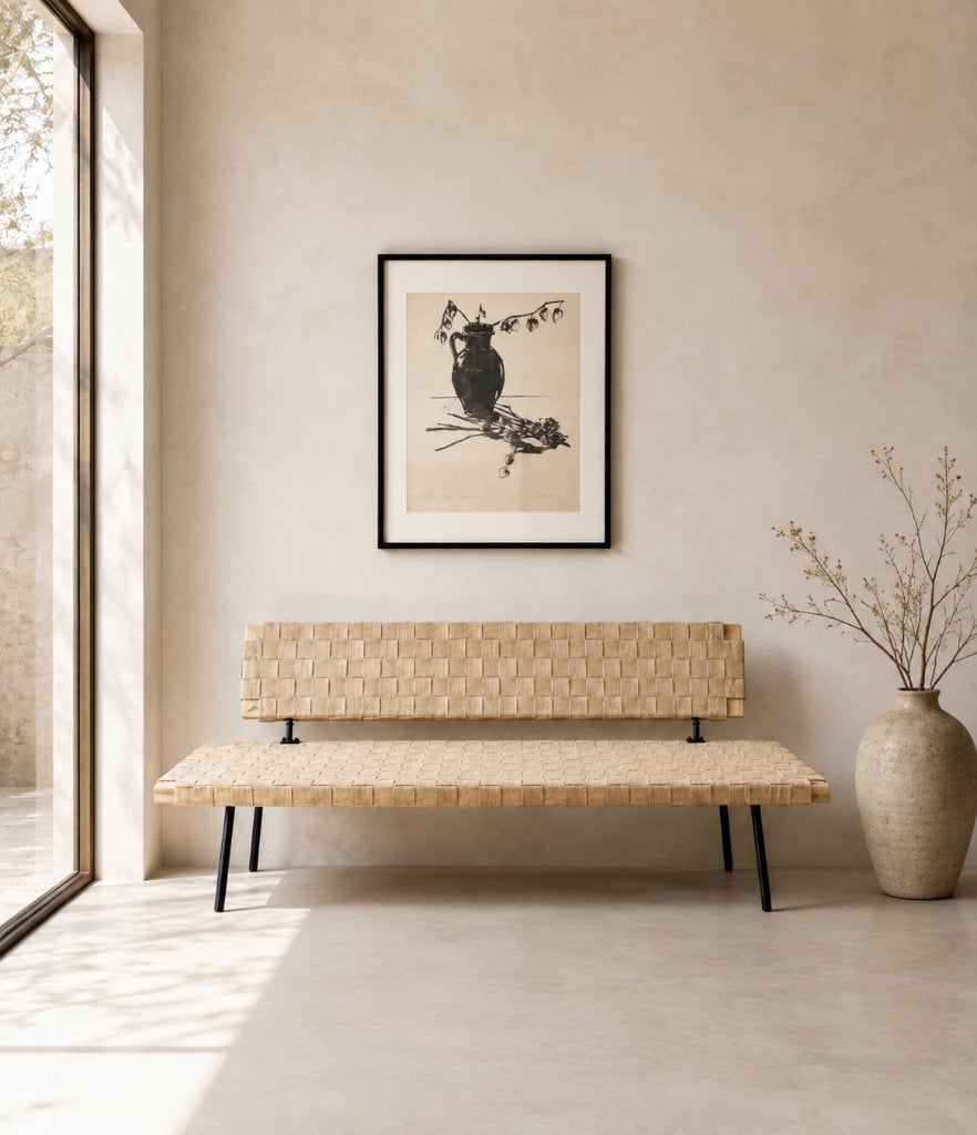 Design zetel / daybed, ontworpen door Ilse Crawford, Huis en Inrichting, Ophalen, Zo goed als nieuw, Tweepersoons, Hout