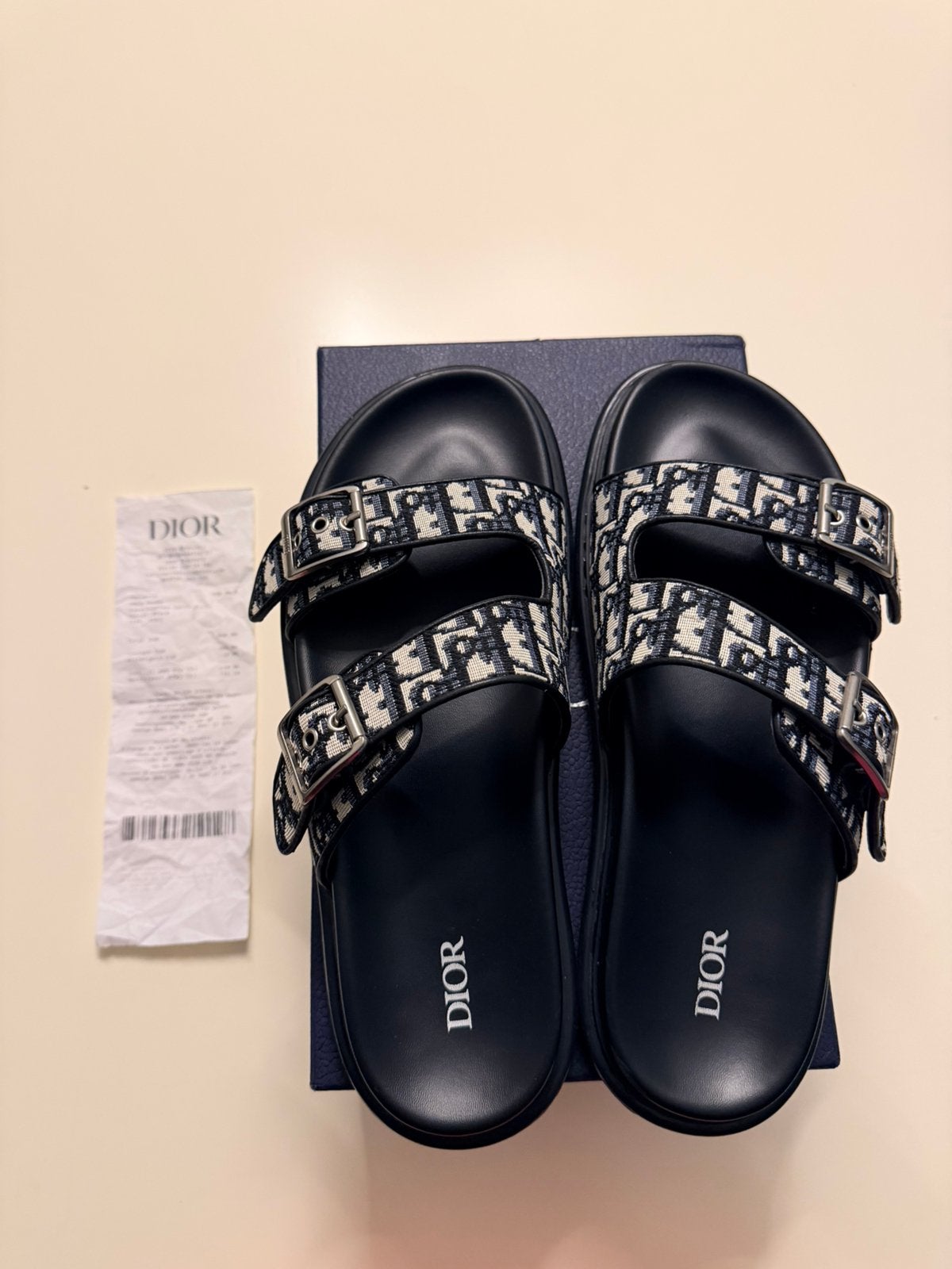 Dior sandalen, Kleding | Heren, Ophalen of Verzenden, Zo goed als nieuw, Sandalen
