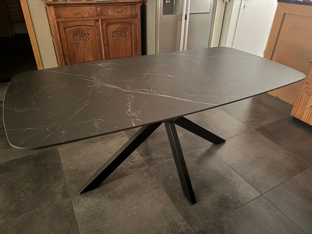 eettafel, 150 à 200 cm, Cinq personnes ou plus, Comme neuf, Enlèvement