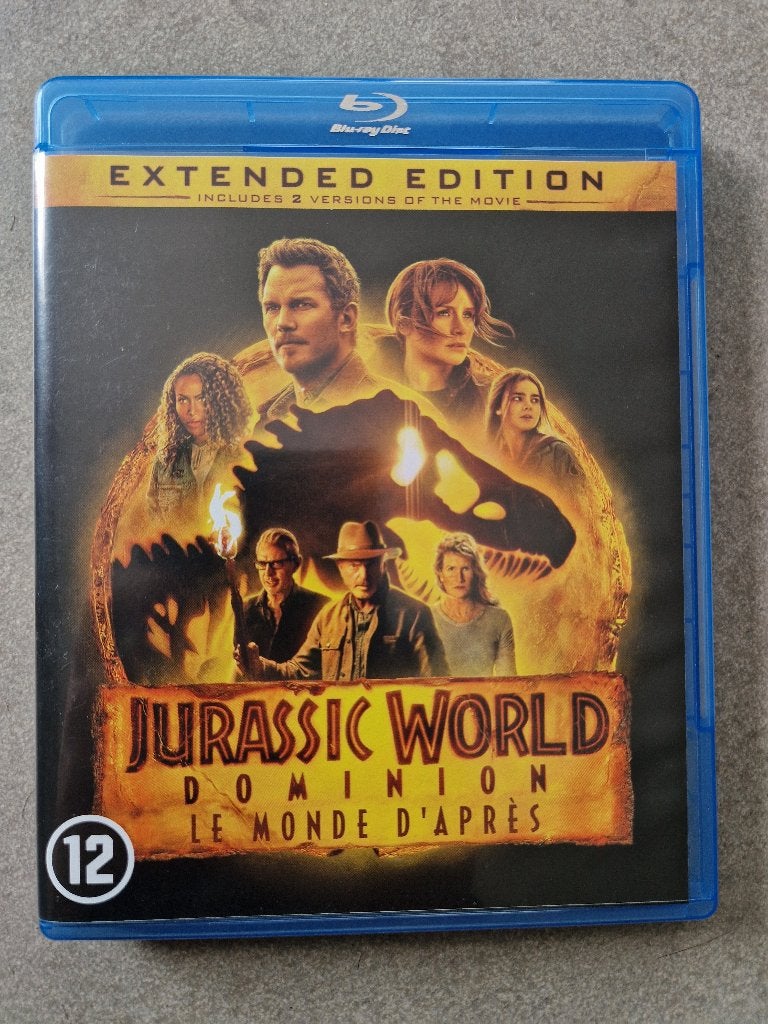 Film Blu-Ray Jurassic World Le Monde d'Après extended, Enlèvement ou Envoi, Néerlandais, Film, Comme neuf