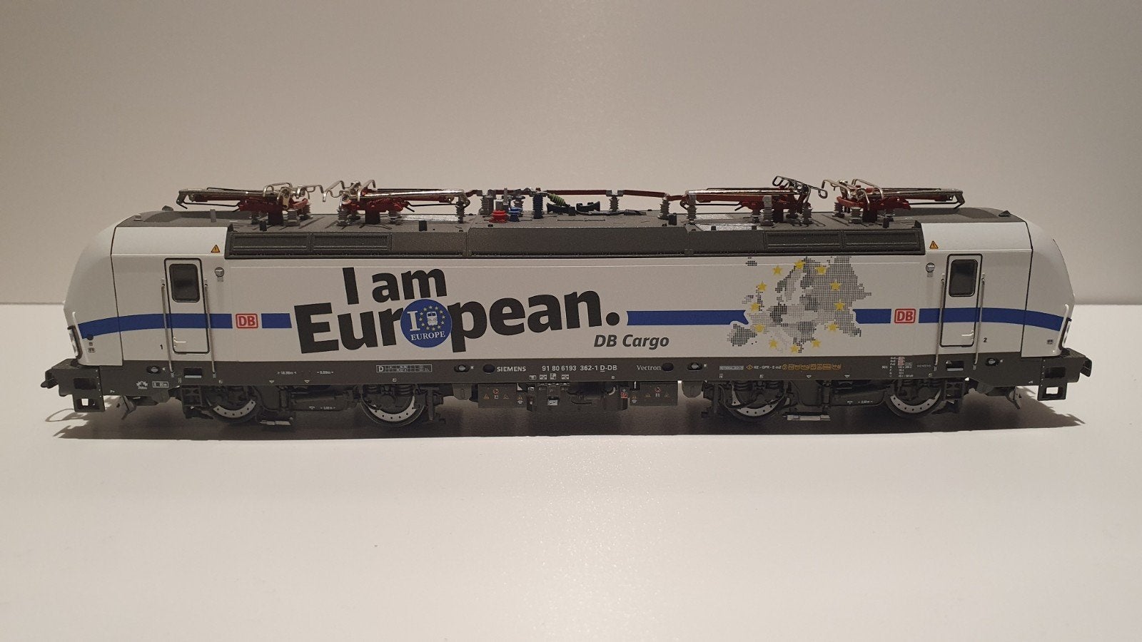 Vectron 193 362 I am European DB Cargo Roco DC  70319, Ophalen of Verzenden, Zo goed als nieuw, Roco, Analoog