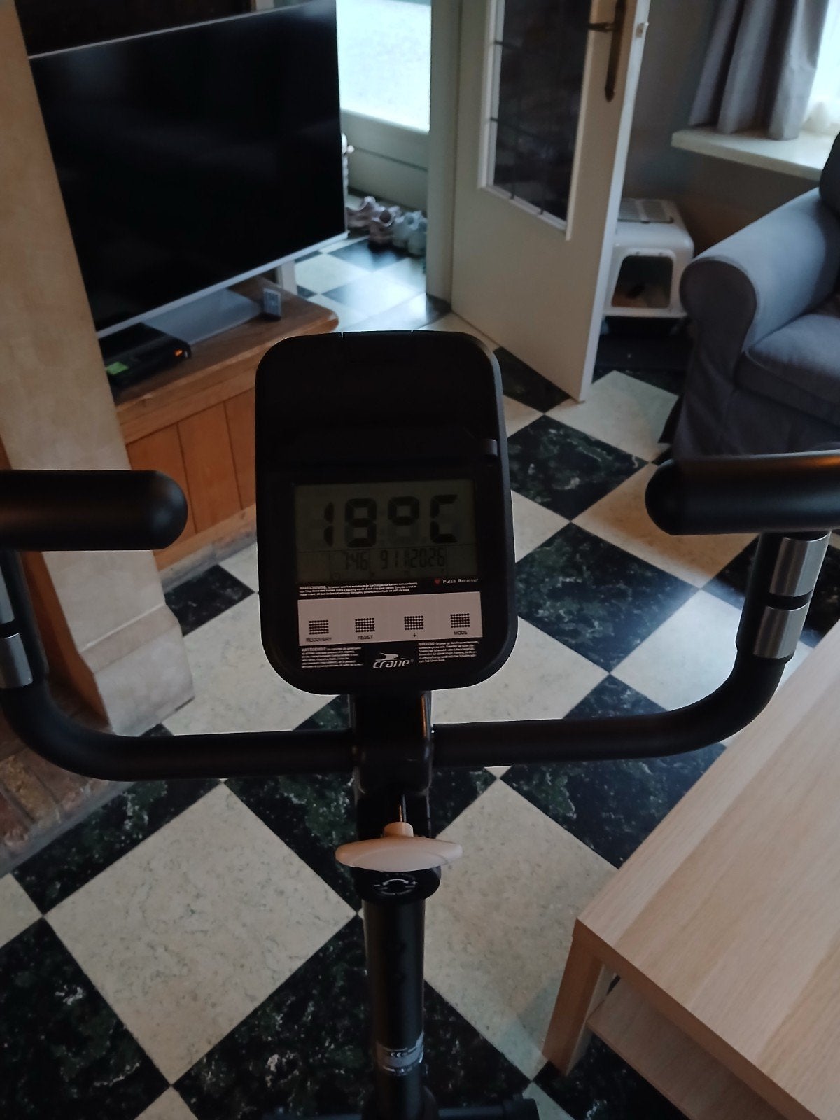 home trainer merk crane, Hobby en Vrije tijd, Ophalen, Zo goed als nieuw