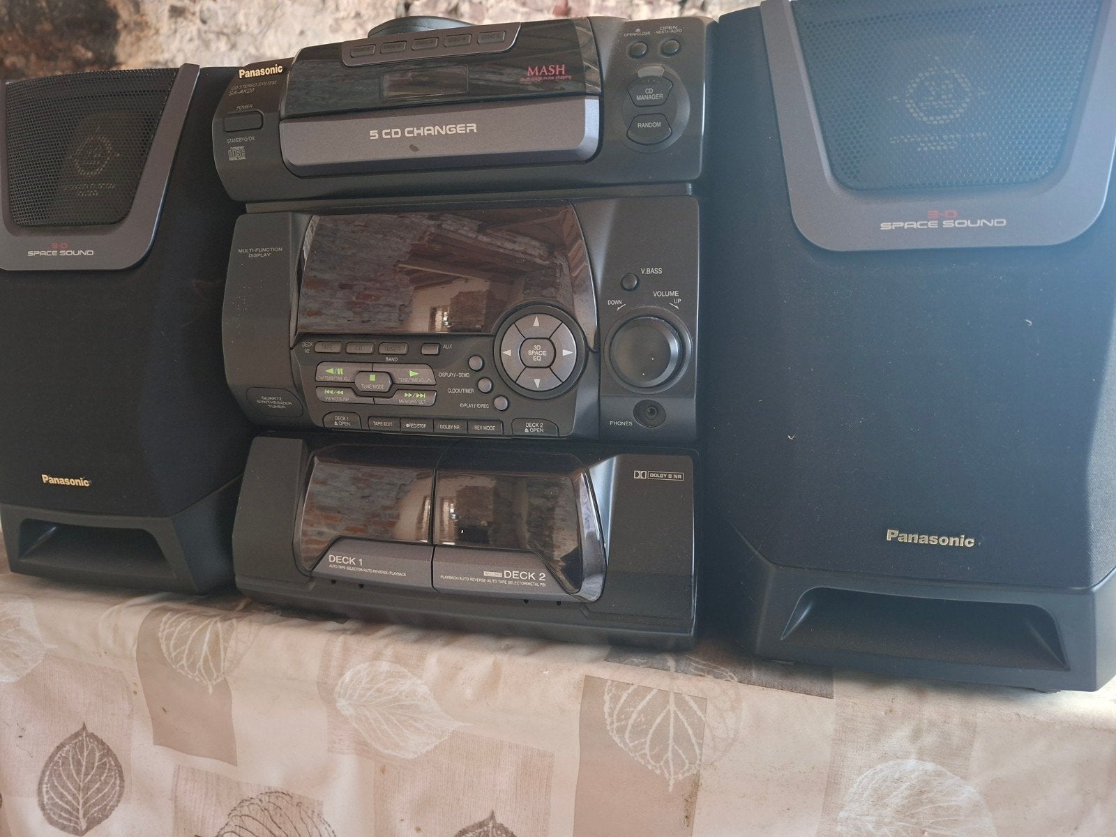 Panasonic Stereo keten, Ophalen, Zo goed als nieuw, Overige typen, Met cd-speler