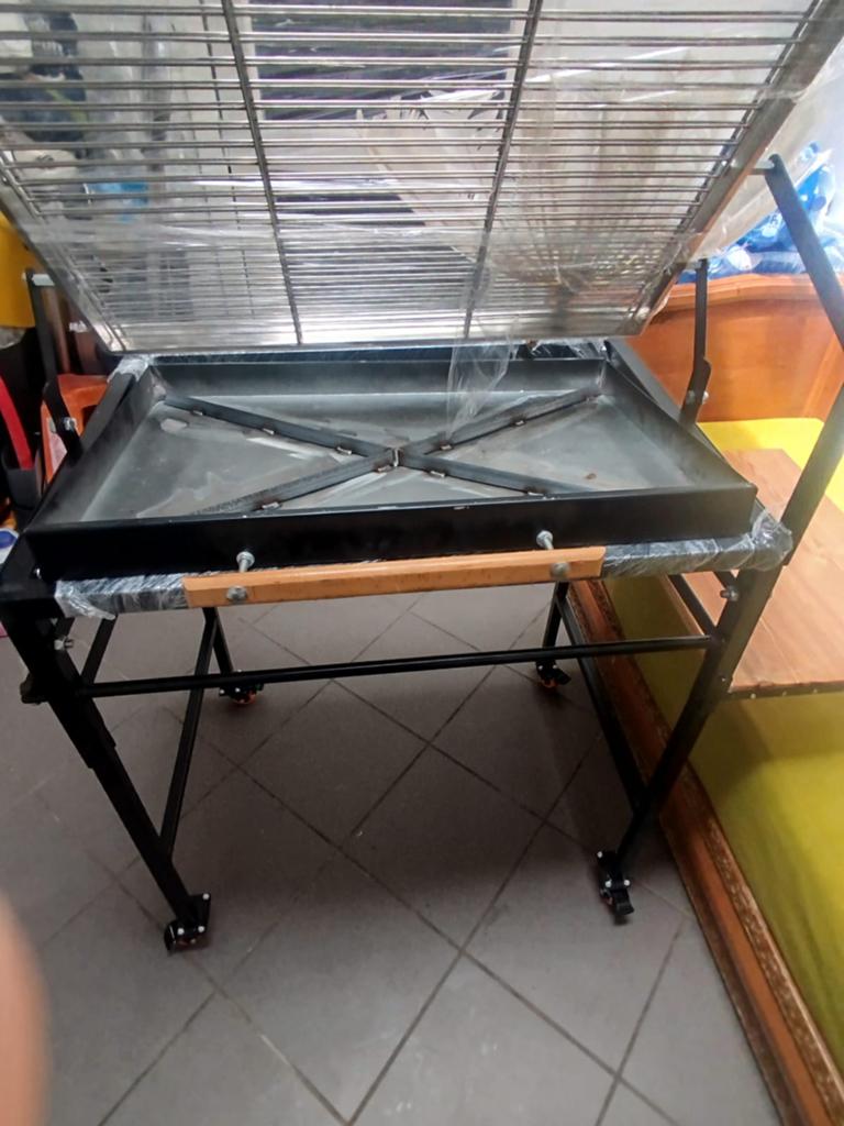 barbacue super grill professionnel avec plaque rotatif, Enlèvement, Comme neuf