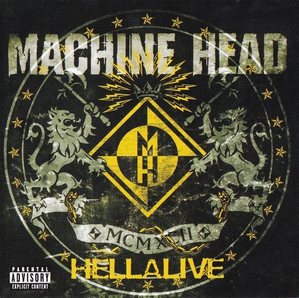 CD Machine head.Hellalive.perfecte staat.,(2003), Ophalen of Verzenden