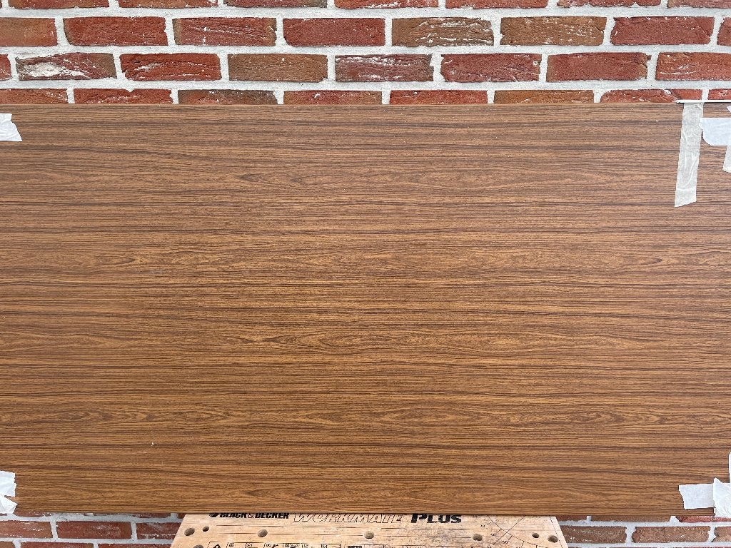 Tafelblad, Ophalen, 50 tot 100 cm, Rechthoekig, Retro bureau tafel