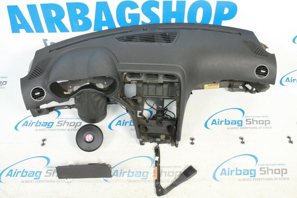 Airbag set - Dashboard zwart Alfa Romeo 159 (2006-2011), Enlèvement ou Envoi, Utilisé