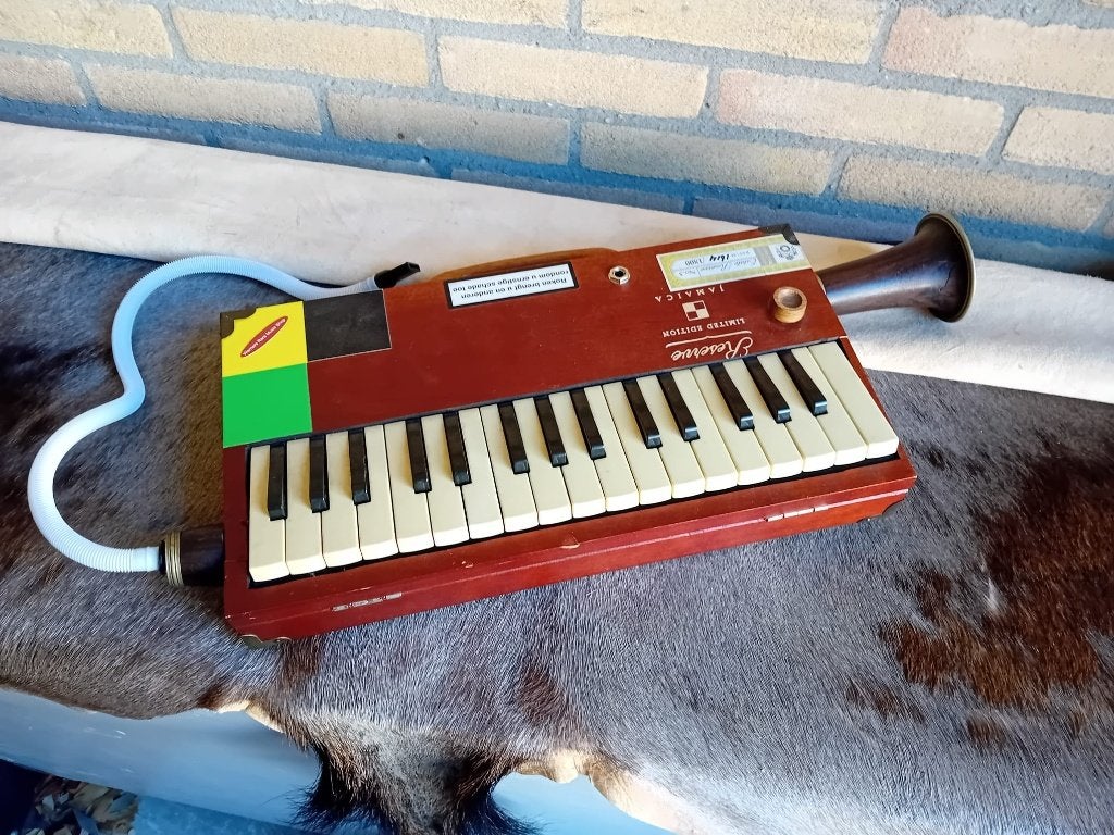 elektrische cigarbox melodica melodion geen Hammond, Ophalen of Verzenden, Gebruikt, 1 klavier, Overige typen