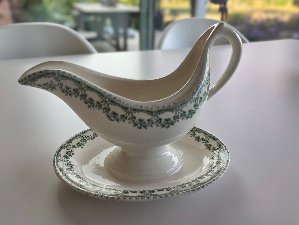 Saucière  Carlotta - Boch Frères La Louvière - Vintage, Antiquités & Art, Antiquités | Services (vaisselle) pièces, Enlèvement