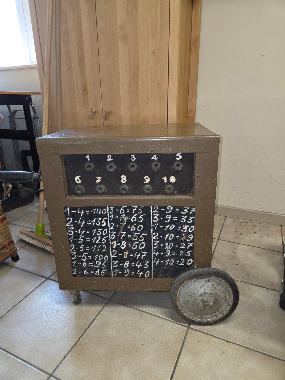 Lastpost 220V 140A  zware transfo, Doe-het-zelf en Bouw, Gereedschap | Lasapparaten, Ophalen, Gebruikt, Minder dan 150 ampère
