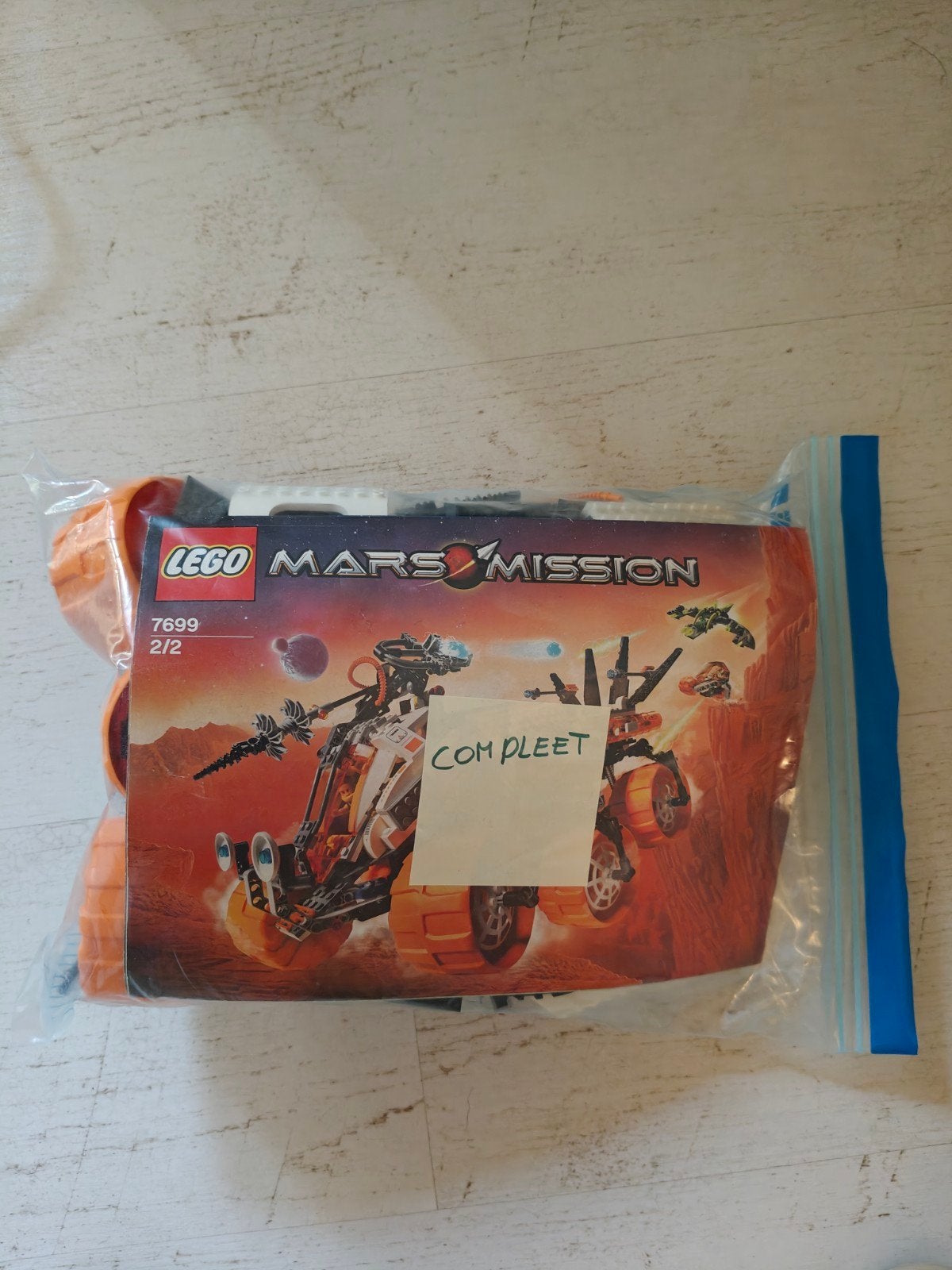 Lego Mars Mission 7699, Ophalen, Complete set, Lego