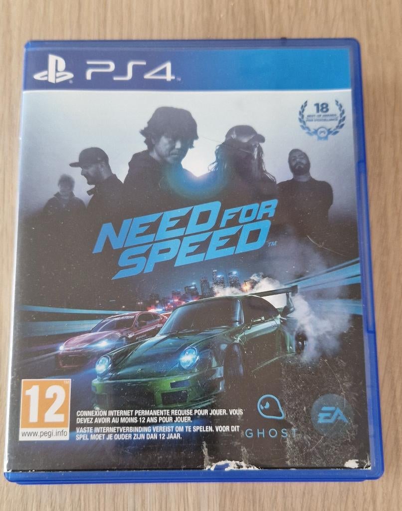 Jeu Need for Speed pour PS4, Games en Spelcomputers, Games | Sony PlayStation 4, Gebruikt, 1 speler, Ophalen of Verzenden, Platform
