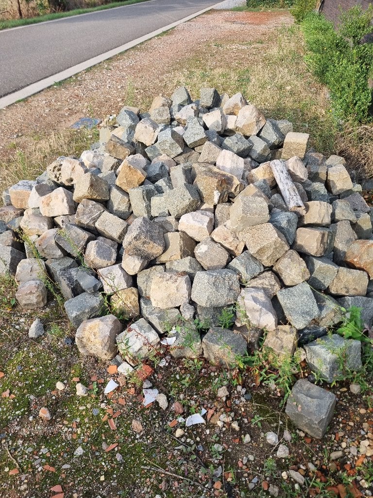 Kasseien, Ophalen, Gebruikt, Natuursteen, Overige typen