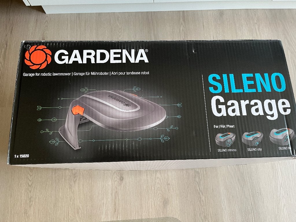 Gardena garage voor robotmaaier, Ophalen, Nieuw, Meer dan 25 cm, Gardena