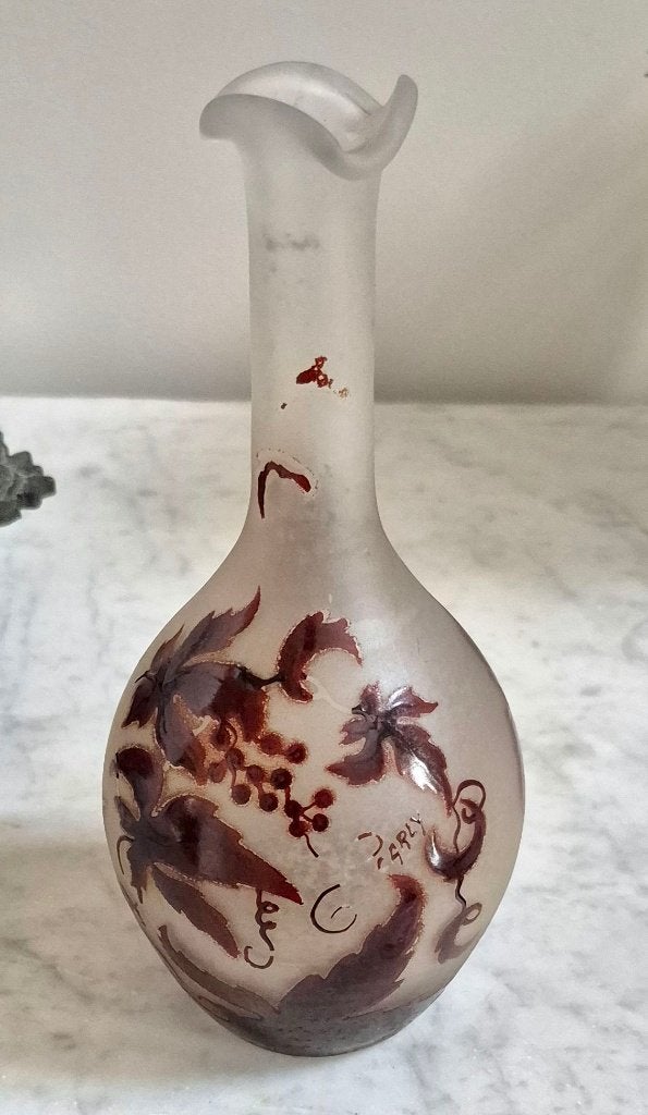 Vase Art Déco Carly verrerie belge (Chênée/Liège), Enlèvement ou Envoi