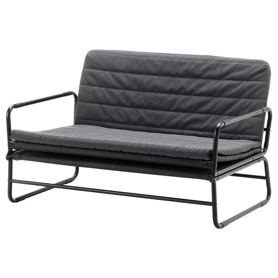 Zetelbed grijs, Gris, Queen size, Enlèvement, 200 cm