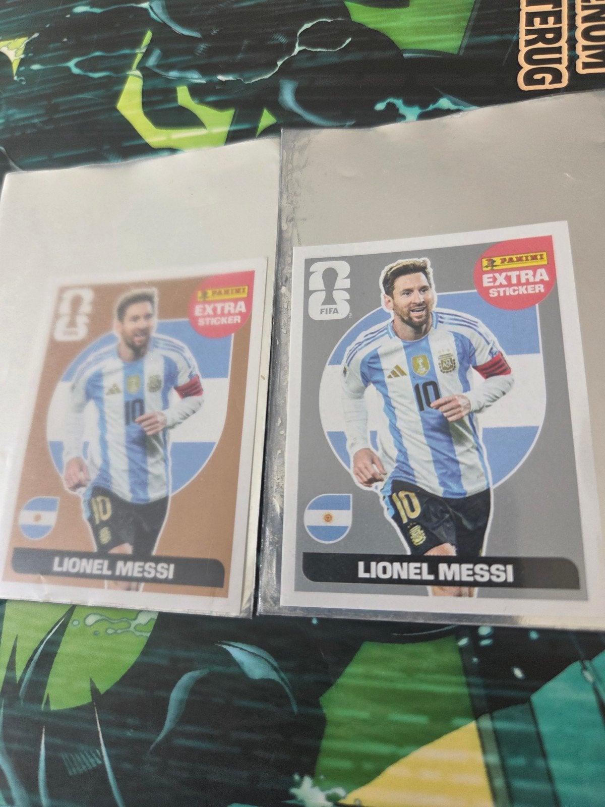 Autocollant supplémentaire WK PANINI 2026 bronze et argent M, Enlèvement, Autocollant