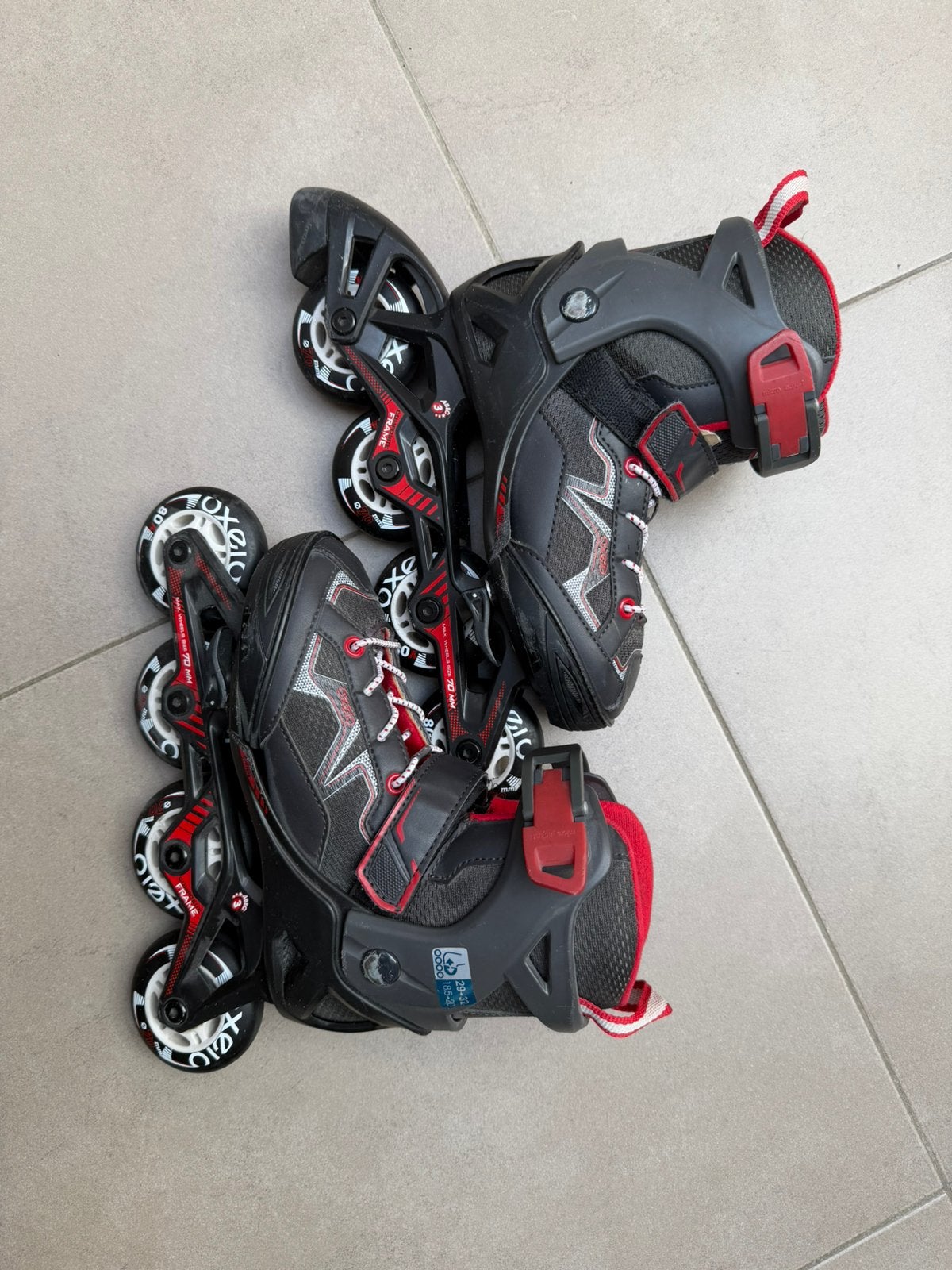 Inline skates, Sport en Fitness, Ophalen, Kinderen, Inline skates 4 wielen, Verstelbaar