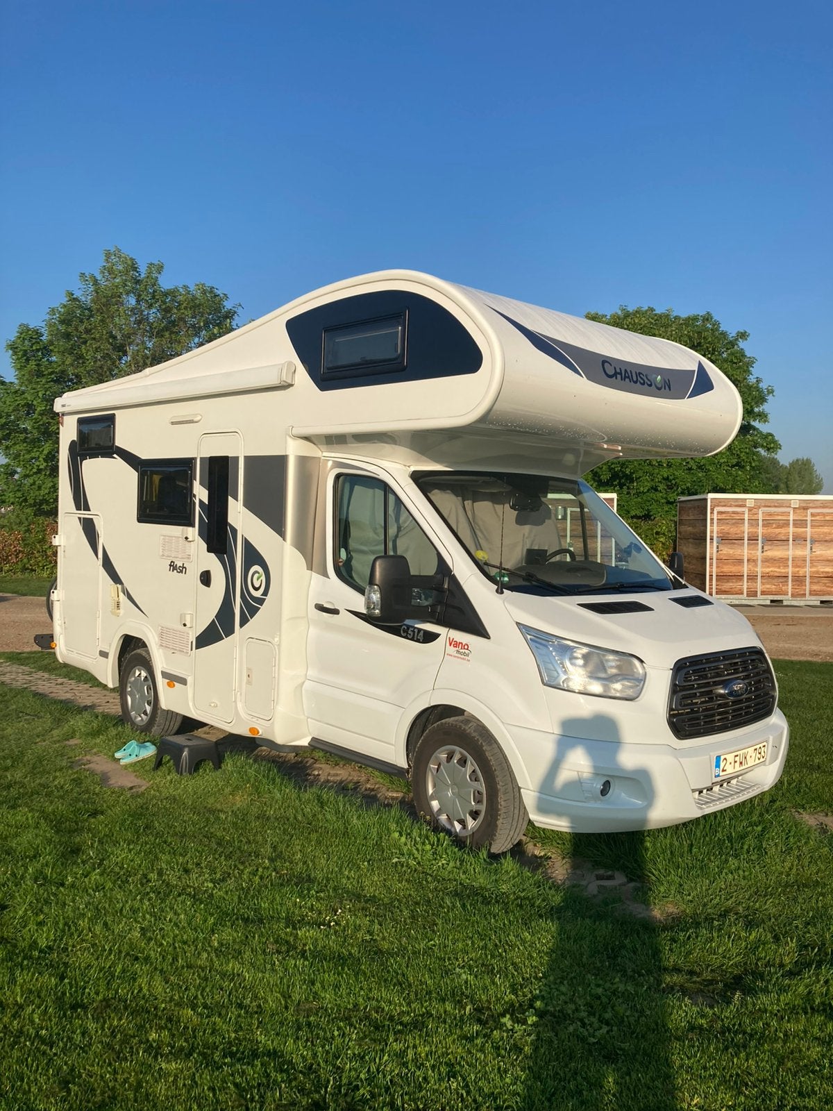 Ford Chausson Flash C414, Caravans en Kamperen, Mobilhomes, Alkoof, TV, Ford, Chausson