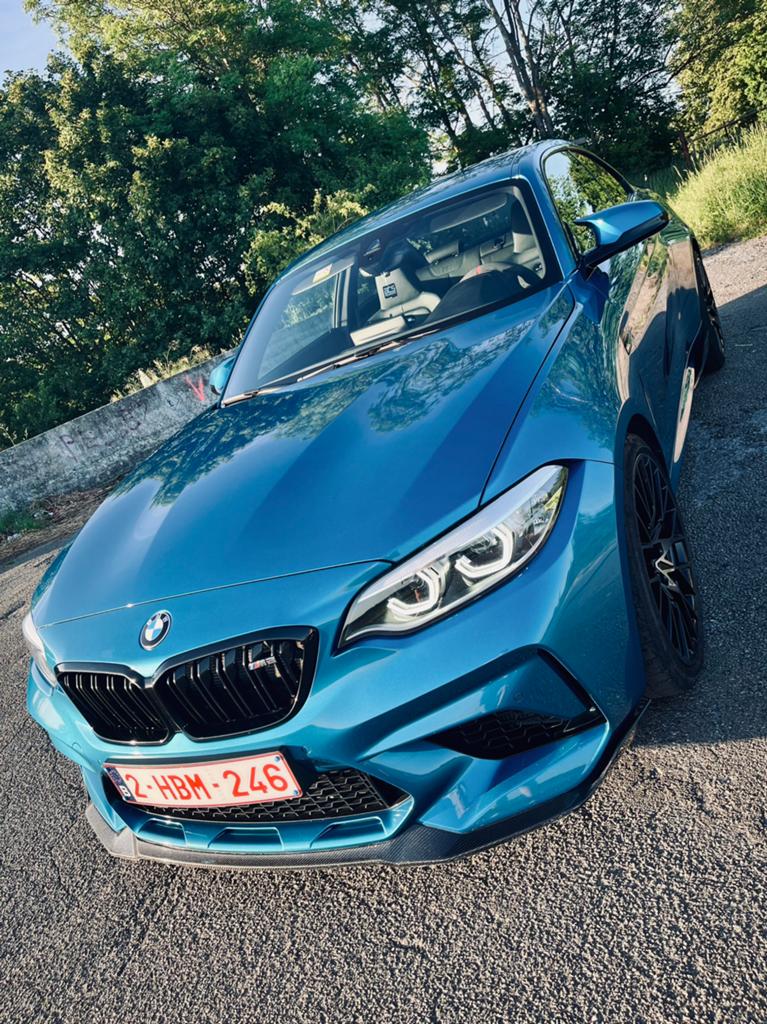 BMW M2 compétition, Auto's, BMW, Automaat, Achterwielaandrijving, 2 Reeks, Blauw