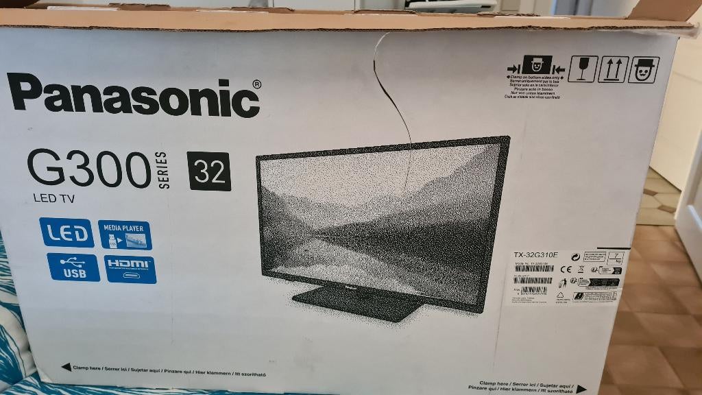 Led Tv, Ophalen, LED, Panasonic, Nieuw