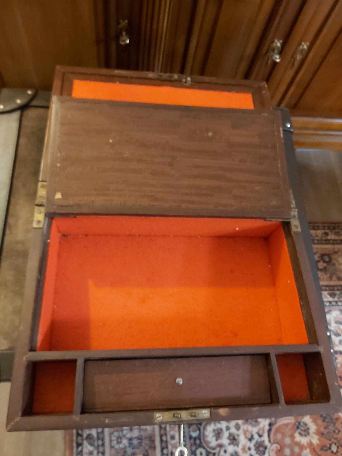 Boîte de bureau de journaliste ancienne. Boîte à lettres anc, Maison & Meubles, Enlèvement ou Envoi