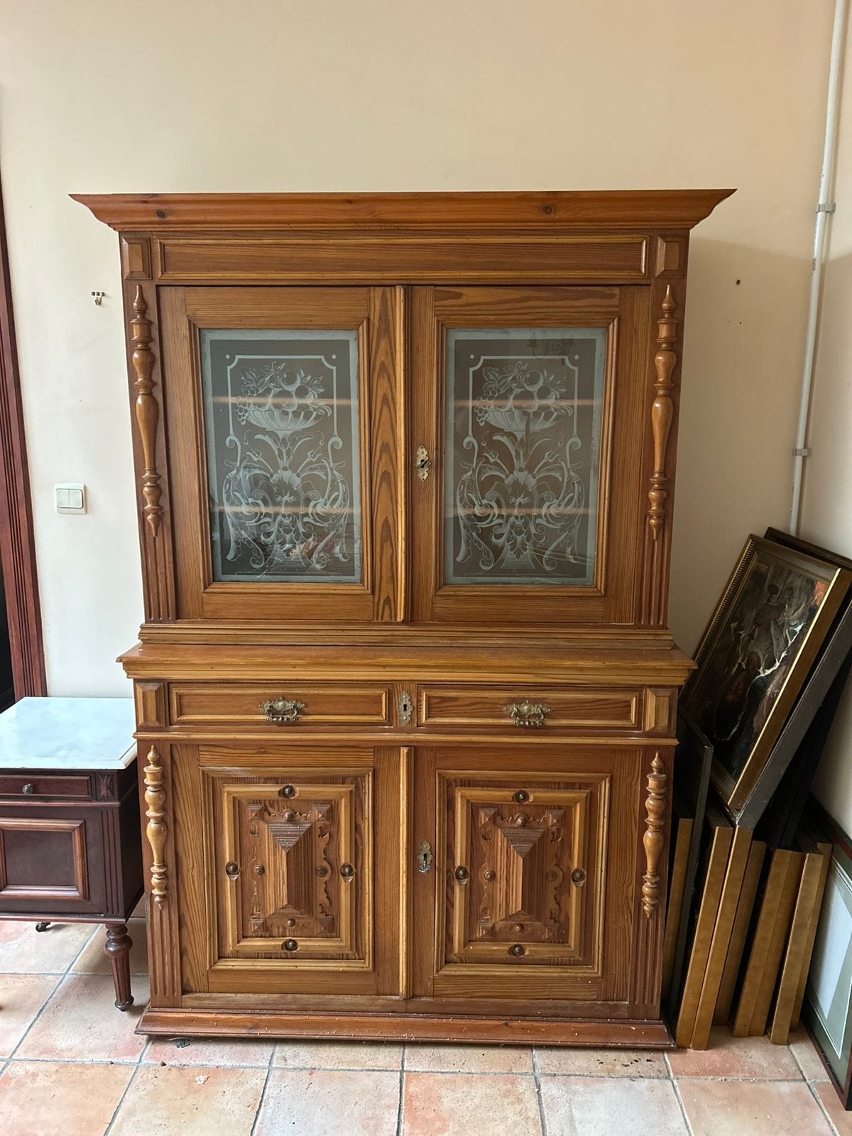Vitrinekast/dressoir, Huis en Inrichting, Ophalen, Gebruikt