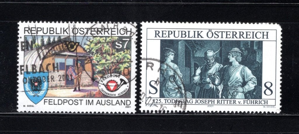 OOSTENRIJK Lot 2001 gestempeld, Postzegels en Munten, Postzegels | Europa | Oostenrijk, Verzenden, Gestempeld