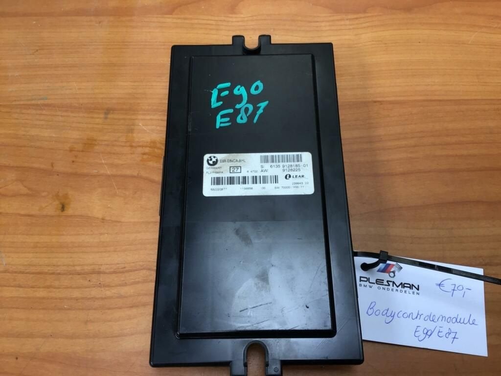 Body control module BMW E90 6135912818501, -, Utilisé, -, Enlèvement ou Envoi