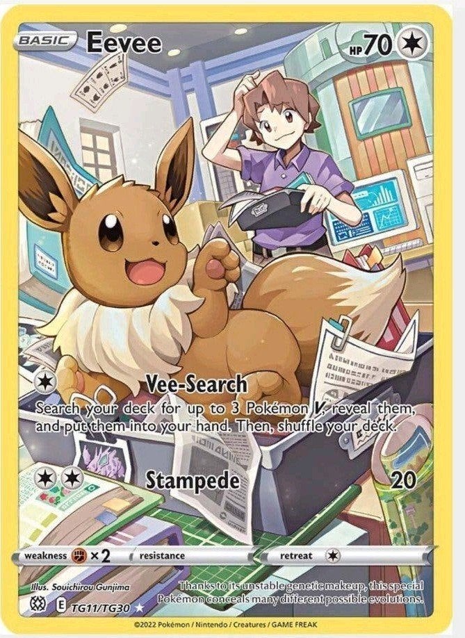 Eevee, Hobby en Vrije tijd, Verzamelkaartspellen | Pokémon, Ophalen, Nieuw, Losse kaart