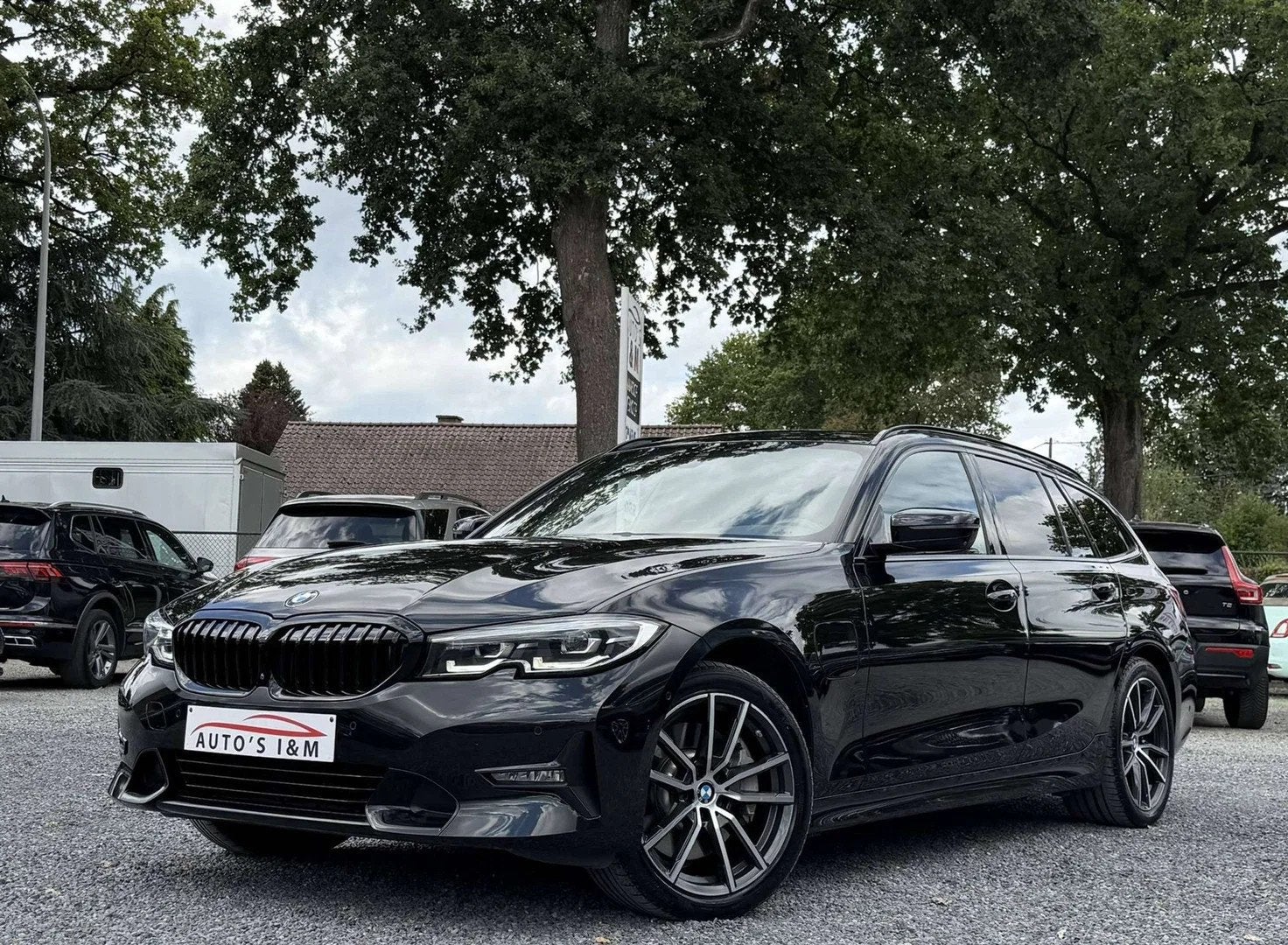 BMW 3 Serie 330 eAS Touring Plug-in hybride 2021 BTW Leder G, Autos, Cuir, Achat, 135 kW, Entreprise