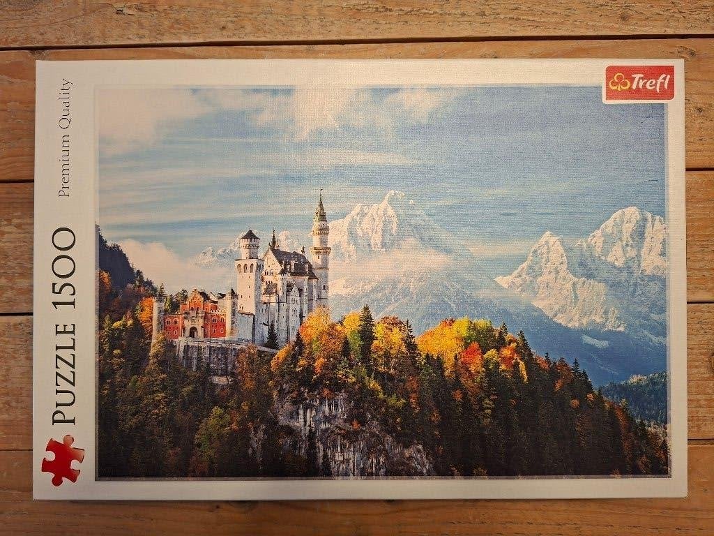 4 puzzels van 1500 stukjes, Ophalen, 500 t/m 1500 stukjes, Zo goed als nieuw, Legpuzzel