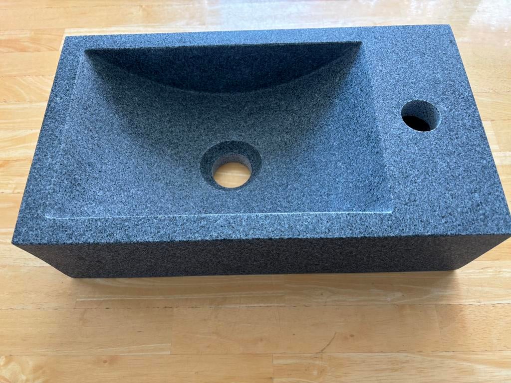Differnz Cheops WC-lavabo + toebehoren, Ophalen, Nieuw, Inox