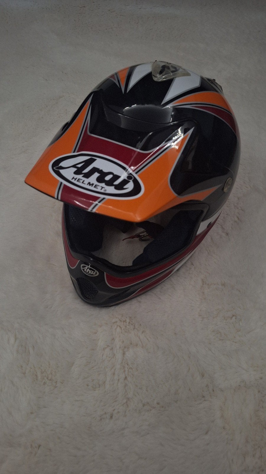Arai VX-Pro Artco (1999) Vintage motorcrosshelm maat XL, Ophalen of Verzenden, M, Arai