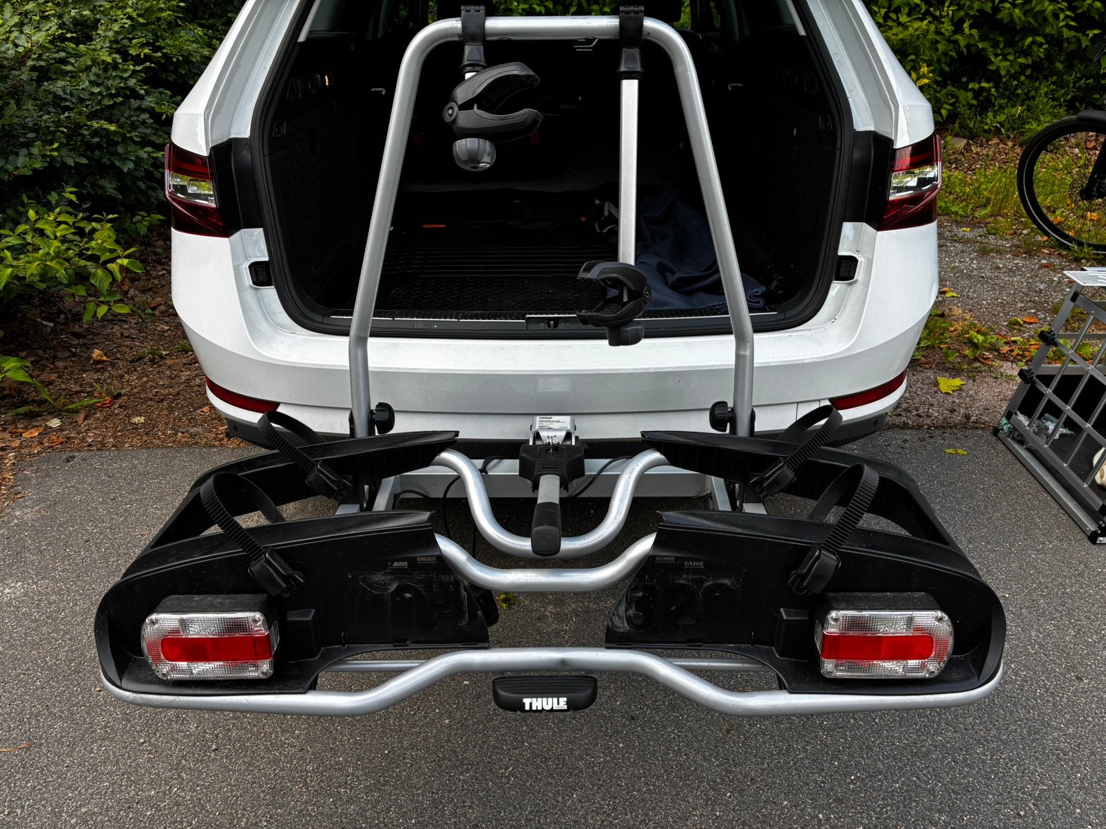 Thule europower 916 elektische fietsen max 60kg, Ophalen, Gebruikt, Elektrische fiets, 2 fietsen