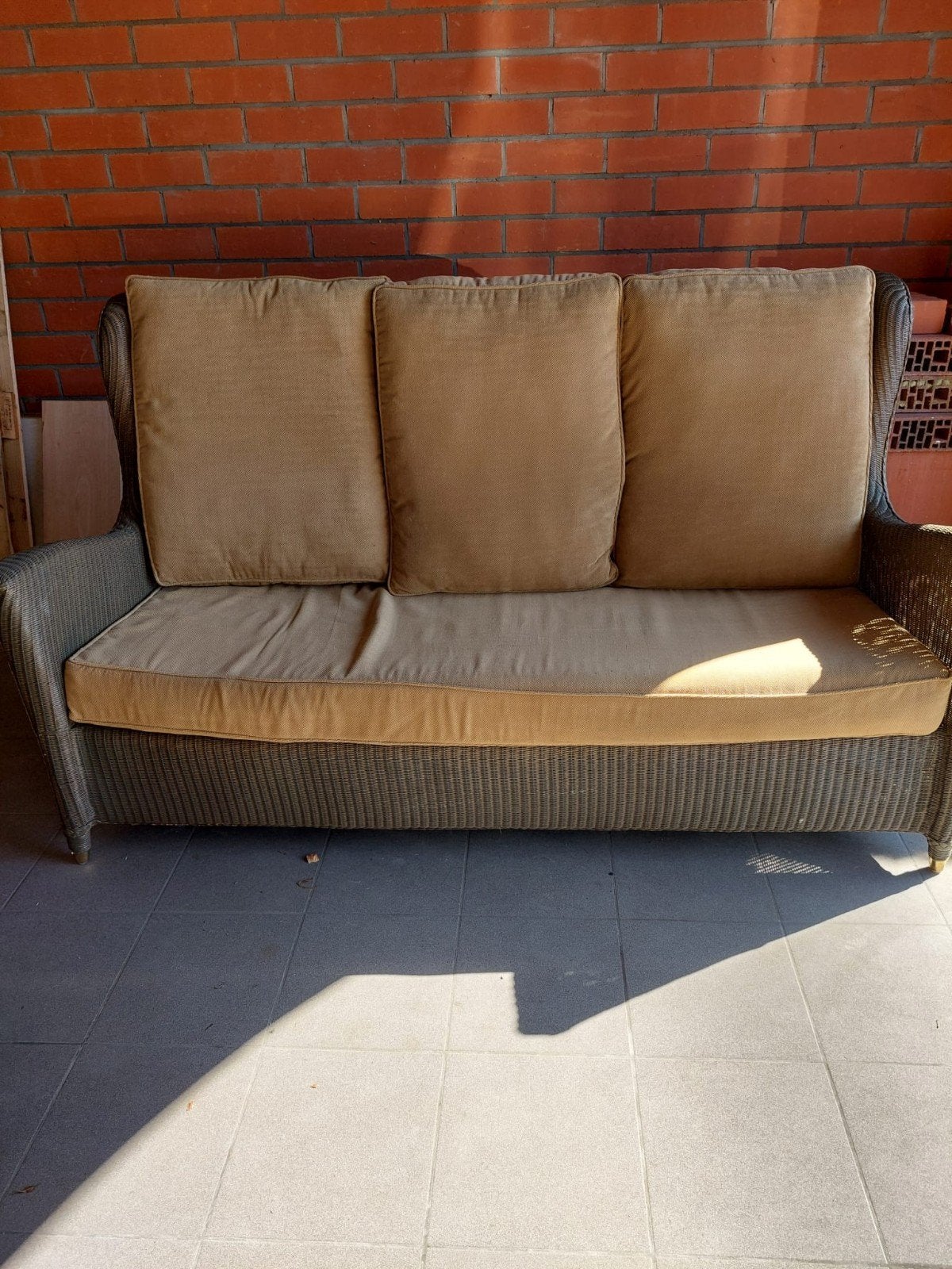 comfortabele zetels in rotan 3zit en 1zit, Huis en Inrichting, Ophalen