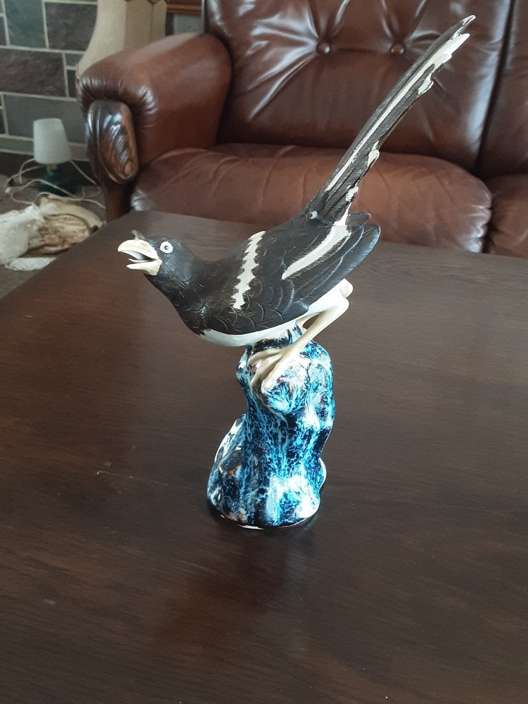 Beeldje vogel, Ophalen, Gebruikt