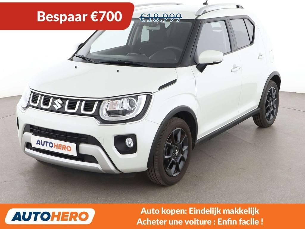 Suzuki Ignis 1.2 DualJet Mild-Hybrid Comfort (bj 2023), 4 zetels, Stof, Gebruikt, 965 kg